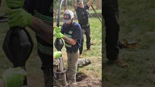 Plumber Pours Chlorine in Well Water to Disinfect New Pump [upl. by Aneeled]