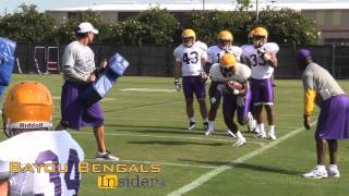 LSU Fall Practice  Aug 5 [upl. by Nilesoy]