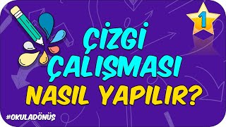 1 Sınıf Çizgi Çalışmaları  Birlikte Öğrenelim 📝 [upl. by Constantia]