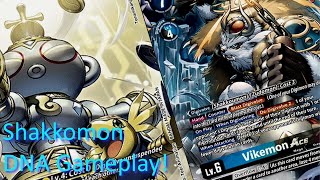 Control the Board Shakkoumon DNA Ex6 Gameplay Showcase [upl. by Hanforrd]