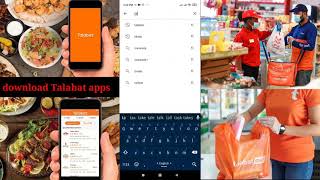 talabat app order talabat food amp grocery item [upl. by Ravo]