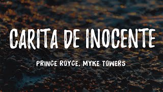 Prince Royce  Carita de Inocente LetraRemix ft Myke Towers [upl. by Hsejar]