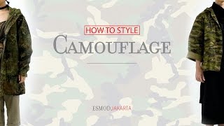 ESMOD Jakarta  How To Style 02  Camouflage [upl. by Bremen30]