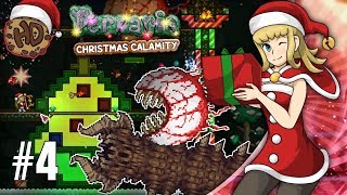 Testing our Ultimate Christmas Boss Arena  Terraria Christmas Calamity Lets Play 4 [upl. by Erbes]