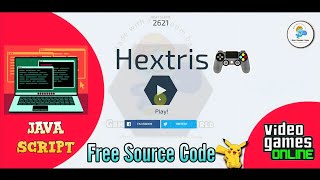 Hextris  Web browser game project 🧩🏆  Free Source Code genieprojectsworld [upl. by Mahau179]