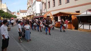 Stadtwache mit Gefangenem im Pranger  Schlossfest Neuburg 2023 [upl. by Calhoun839]