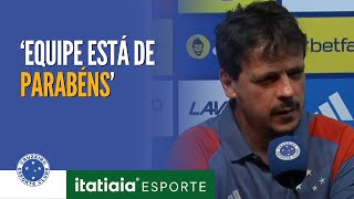 CONFIRA A COLETIVA DE FERNANDO DINIZ APÓS A VITÓRIA DO CRUZEIRO [upl. by Aralk945]