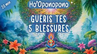 Hooponopono🌺 Guérison des 5 Blessures de lÂme  Défi 5 Blessures de lÂme [upl. by Morganica]