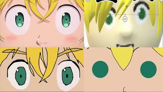 Nanatsu no Taizai Season 2 Opening 2 Paint Version COMPILATION [upl. by Letnohs]