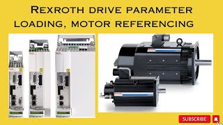 Rexroth Drive control card parameter saveupload and motor referencing [upl. by Carmine614]