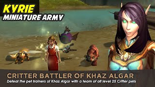 Kyrie Critter Team  Critter Battler of Khaz Algar [upl. by Adnoraj]