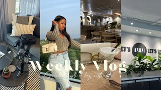 weeklyvlog  Life Lately Brand Work Unboxing We are back at the Gym  South African YouTuber [upl. by Leksehcey]