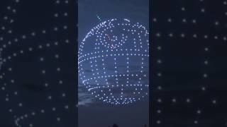 Star Wars Drone show segment from Dreams that Soar disney starwars [upl. by Teerprug]