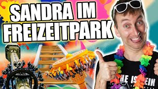 Sandra schleicht sich in einen Freizeitpark‼😁 [upl. by Rosati868]