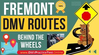 DMV Fremont Driving Test Route  Actual Route for the Driving test 2024 [upl. by Forrest]