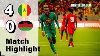 Jackson Mane Score Senegal vs Malawi Match All Goals Highlight 2024 [upl. by Kelcey570]