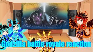 human kaijus react to godzilla battle royale by slick4785 [upl. by Euqina]