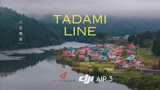 Tadami Line  JAPAN  SHOT ON  DJI AIR 3 [upl. by Ylelhsa]