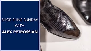 Shoe Shine Sunday  Chat with Alex Petrossian  Kirby Allison [upl. by Barnard]