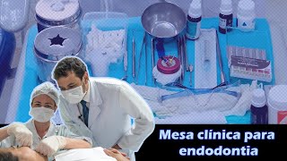 Mesa clínica Endodontia [upl. by Froma]