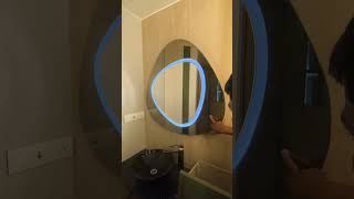 LED mirror 🪞 installation  shorts reels video varil shortsyoutube [upl. by Ruffin]