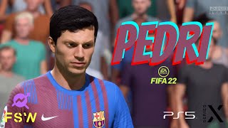 PEDRI FIFA 22  Barcelona [upl. by Nnylharas]