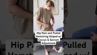 Hip Pain amp Pull Hamstring Helped with Spicy Coccyx and S1 adjustment Shorts [upl. by Anaerdna]