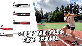 2pc Hybrid Bat Madness Super Regional  VICTUS NOX vs CAT 9 CONNECT  SELECT PWR vs AXE or HZRDUS [upl. by Sweyn158]