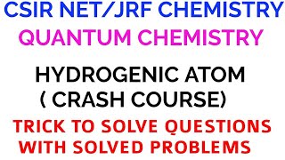 HYDROGENIC ATOMRADIAL AND ANGULAR NODEFIND THE ORBITALQUANTUM CHEMISTRY CRASH COURSE [upl. by Aidole]