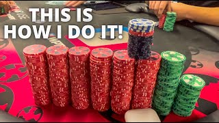 Top 5 Winning Secrets to Crush Small Stakes Cash Games  Poker Vlog 41 cashgames [upl. by Noimad]