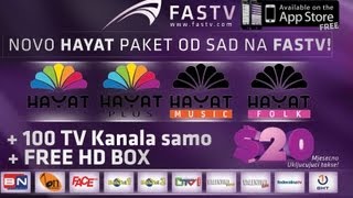 FASTV Hayat  100 TV KANALA [upl. by Simetra]