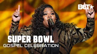 Tasha Cobbs Leonard Feels the Spirit During “This is A Move”  Super Bowl Gospel ‘19 [upl. by Dierdre]