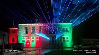 Lasershow Lichtwandeling Aardenburg 2023 [upl. by Montana]