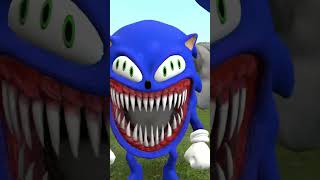 Banana Sonic saves sonic tapes family from super sonic and Shin Sonic Tapes In Garrys Mod [upl. by Pang]