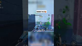 Fastest 1 vs 3🥵💥 bgmi bgmilivehighlights bgmishorts bgmimontage bgmigameplay bgmilive [upl. by Naginnarb]