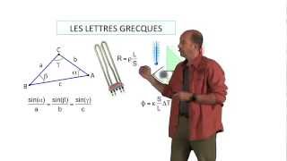 Les lettres grecques [upl. by Ewens226]