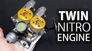 Making A Twin Nitro Engine [upl. by Odnalref]