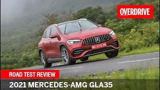 2021 MercedesAMG GLA35 road test review  As quick as the sixcylinder AMG SUVs  OVERDRIVE [upl. by Pish]