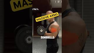 MASSIVE Arms with a Dumbbell Workout in 30 Seconds [upl. by Bez90]