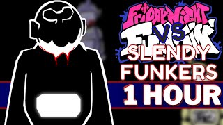 BADNIGHTMARE  FNF 1 HOUR SONG Perfect Loop VS Horror Slendytubbies I SlendyFunkers V1 I FNF Mods [upl. by Emili824]