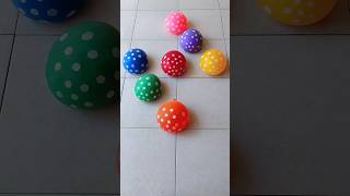 Orange Red Pink Water Balloons Pop Reverse Video Asmr [upl. by Ahsemal]