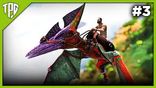 Taming Pteranodon 🥳 ARK MEGA Modded Tamil EP3 [upl. by Dorkas]