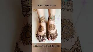 Feet Mehndi DesignPair kI Mehndi DesignMehndi Design mehndi youtubeshorts [upl. by Peggie]