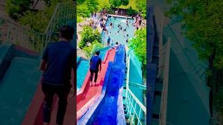 Epic Water Slide Fail  Water Slide Gone Wrong  When Fun Turns Wild shorts epicfails waterslide [upl. by Zampino]