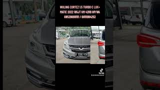 SHORT WULING CORTEZ 15 TURBO C LUX MATIC 2022 185JT KM 42RB MOBIL BEKAS ZAL MOTOR CHANNEL [upl. by Ahsenre]