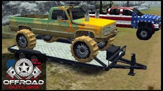 SQUARE BODY MEGA MUD TRUCK BUILD  Offroad Outlaws [upl. by Melesa111]