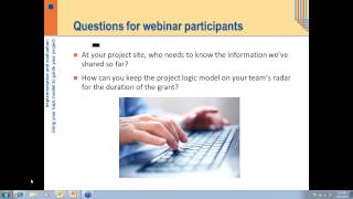 Implementation and Evaluation Using Your Logic Model to Guide Your Project March 11 2013 [upl. by Ennayllek710]