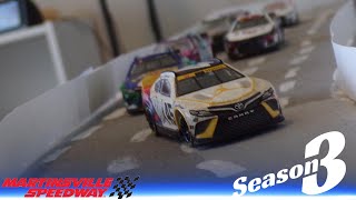 NASCAR Stop Motion CCS Season 3 Race 7 Martinsville [upl. by Willie]