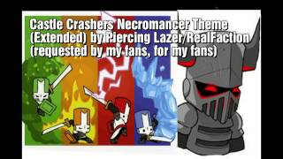 Piercing Lazer  Simple Sight Necromancer Theme Extended  Castle Crashers OST [upl. by Seely]