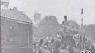 Barnum and Bailey parade 1899 Clip 1 [upl. by Hgielsel]